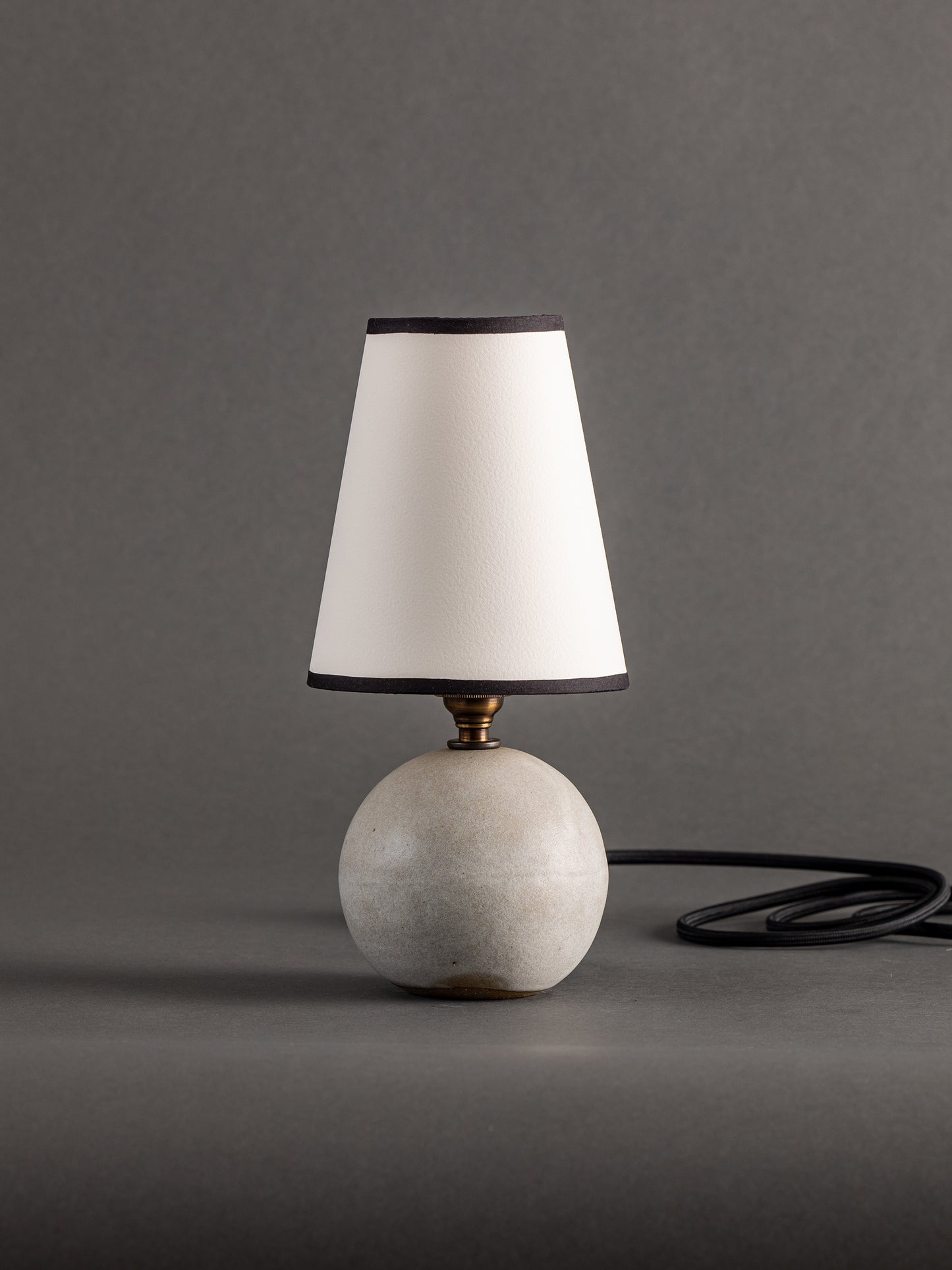 Cobble Table Lamp, Parchment