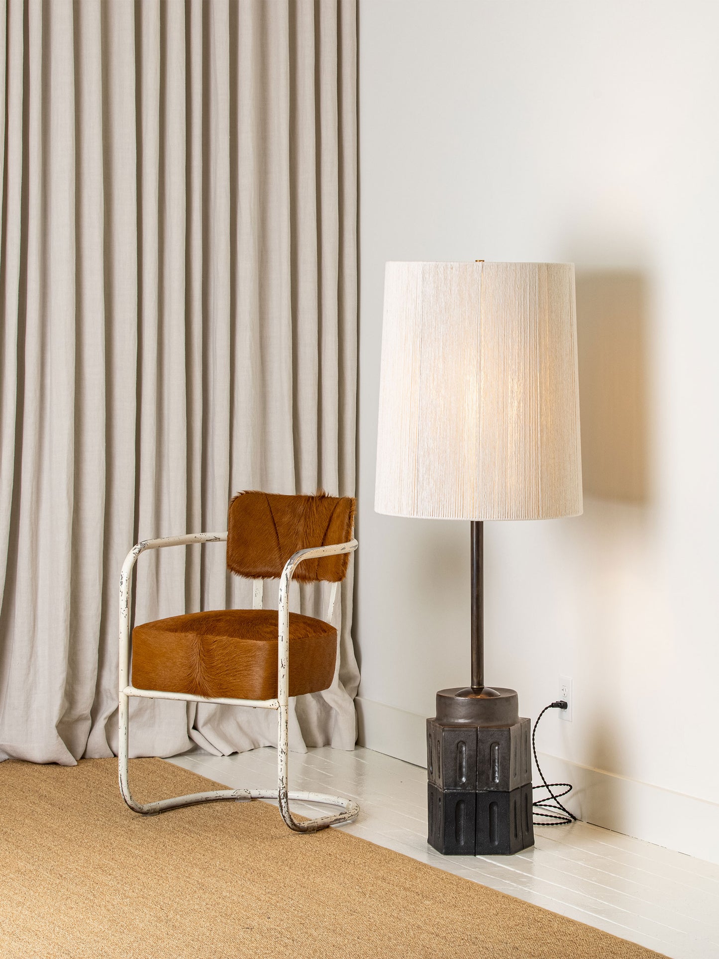 Stone Floor Lamp