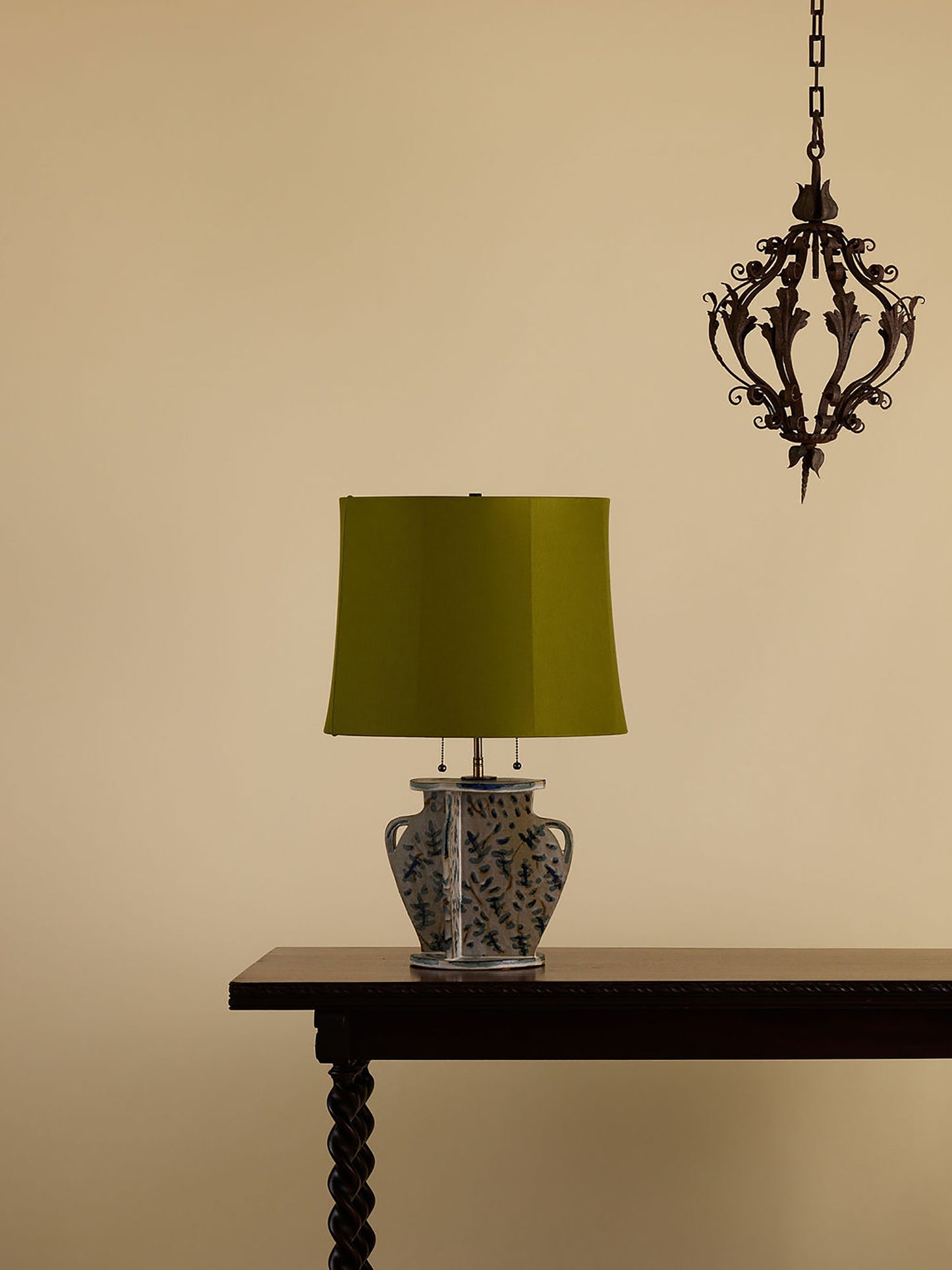 Bargello Table Lamp #2