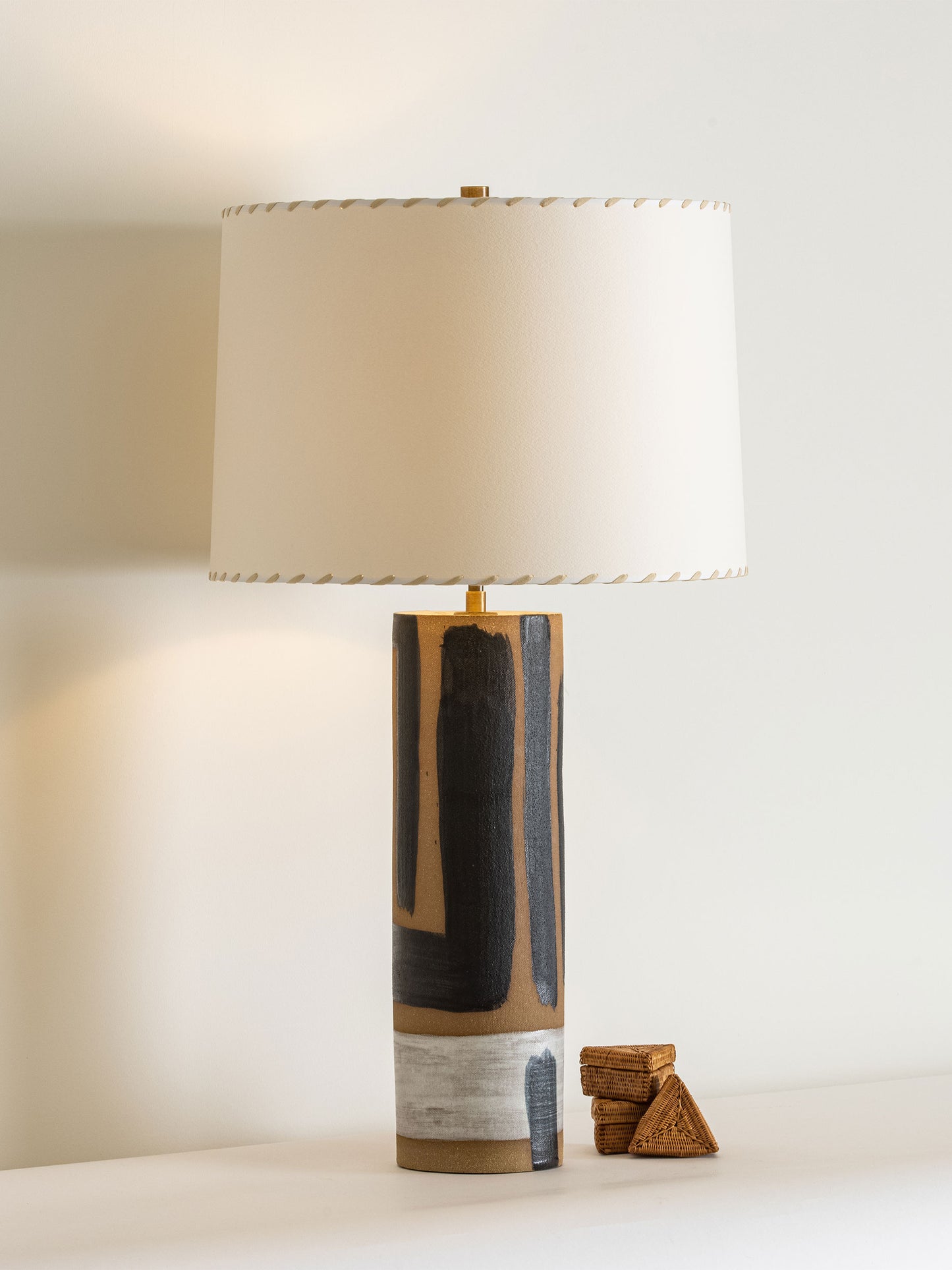 Freehand Column Table Lamp